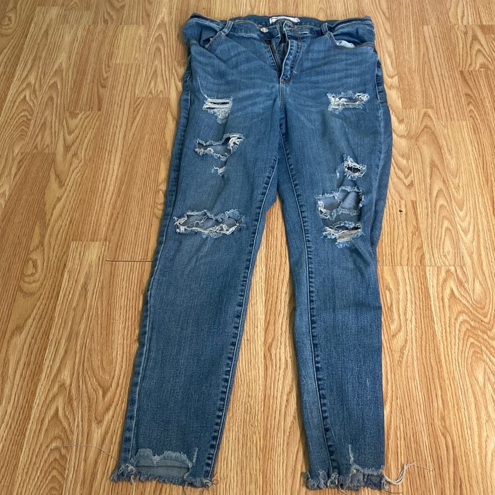 ripped jeans